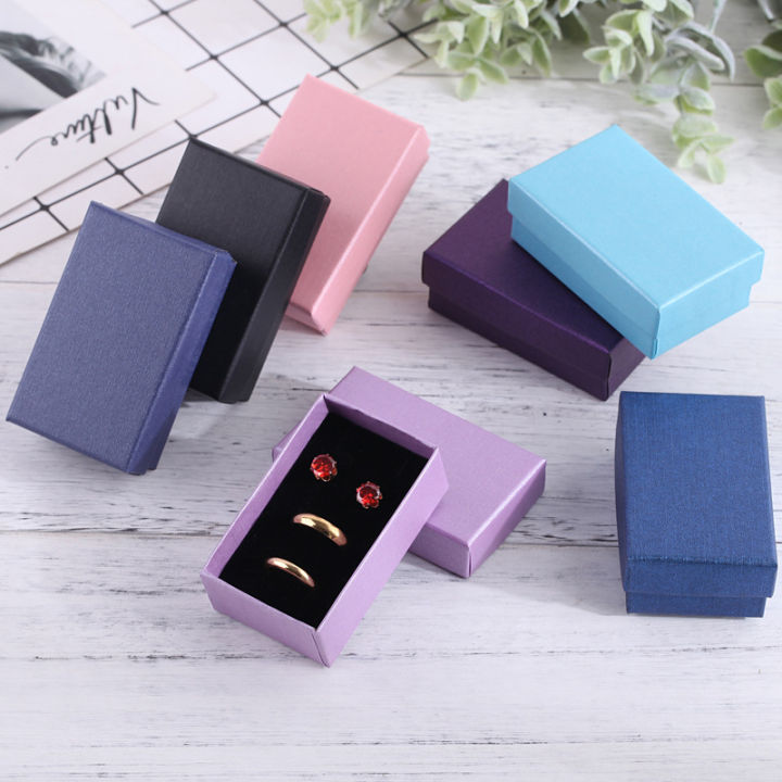 32pcs-jewelry-sets-display-box-cardboard-necklace-earrings-ring-box-5-8cm-gift-packaging-with-black-sponge-can-personalized-logo