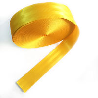 Yellow 3M-30M car seat belt webbing Car modified 3C standard certified child safety belt car accessories