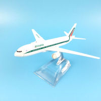 16เซนติเมตร Alitalia โบอิ้ง777เครื่องบินรุ่นเครื่องบินเครื่องบินรุ่น D Iecast โลหะเครื่องบินรุ่น1:400เครื่องบินของเล่นของขวัญจัดส่งฟรี