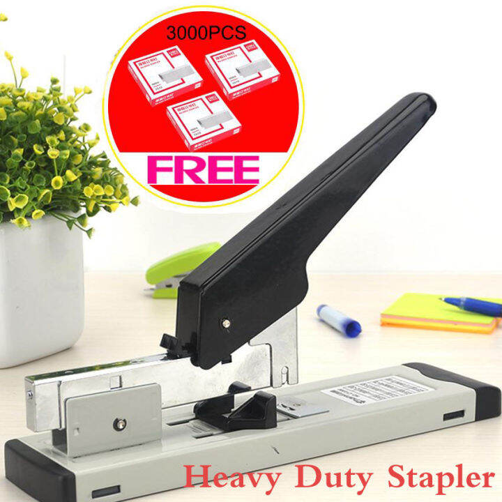 【Free 3 Box Staples】Huapuda Heavy Duty Stapler Up to 120 Sheets