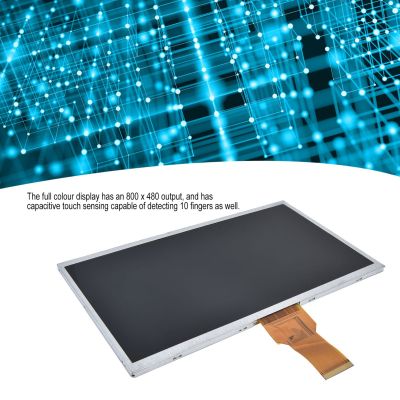 โมดูลมอนิเตอร์แบบสัมผัส800x48พกพาหน้าจอแสดงผล LCD 0ติดตั้งง่าย10in สำหรับ Raspberry Pi
