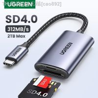 【CW】✱☁  Card Reader SD4.0 312MB/s USB-C to MicroSD Memory for Laptop Macbook Windows MacOS Cardreader