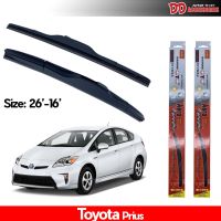 ที่ปัดน้ำฝน ใบปัดน้ำฝน ซิลิโคน ตรงรุ่น Toyota Prius ไซส์ 26-16 ยี่ห้อ Diamond กล่องแดง