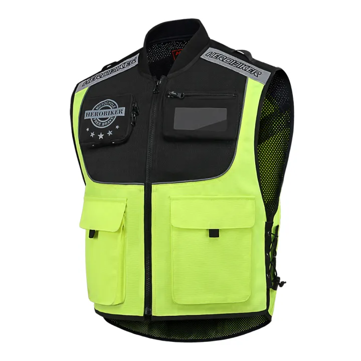 women's reflective motorcycle vest