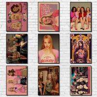 Mean Girls Movie Poster-งานศิลปะทางเลือก KraftCanvas Print - Fancy Wall Canvas For Coffee House Or Bar