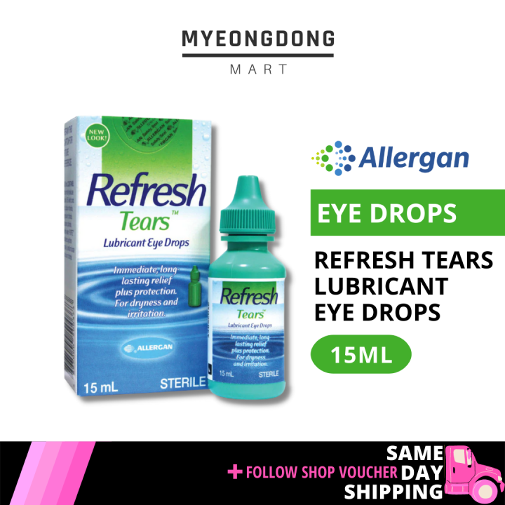 Allergan Refresh Tears Lubricant Eye Drop 15ml | Lazada Singapore