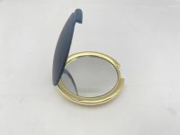 1 PC Portable Folding Mirror Compact Stainless Steel Metal Makeup Cosmetic Pocket Mirror Beauty Accessories Mirrors