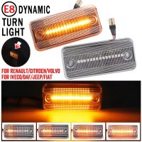 Dynamic LED Side Marker Lamp Turn Signal Lights For Renault Volvo FL/FE Fiat Ducato Iveco Daily Citroen Relay Peugeot Boxer