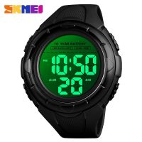 SKMEI moment beautiful cross-border sales battery power ten years lasting waterproof outdoor sports men electronic watch