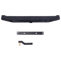 Metal Front and Rear Bumper with Lights Replacement Spare Parts Accessories for Traxxas TRX4 Axial SCX10 II 90046 SCX10 III AXI03007 1/10 RC Crawler Car