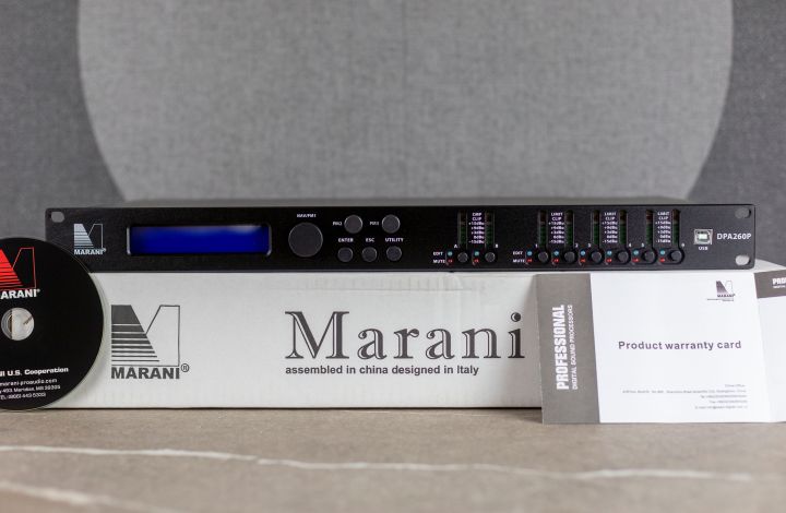 marani-dpa260p-ไดร์เวอร์แร็ค-ครอสดิจิตอลโปรเซสเซอร์-loudspeaker-processor-driverack