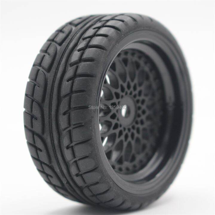 4pcs-1-10-rc-soft-rubber-touring-tire-tyre-wheel-rim-y12nk-black-3-6-9mm-offset-for-1-10-touring-car-10030-21001