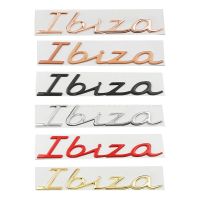 สติกเกอร์ติดสัญลักษณ์ด้านหลังลำต้นตัวหนังสือโลโก้ Ibiza สำหรับเบาะที่นั่งใหม่มีตัวอักษรตัวพิมพ์เล็ก2021ปีกสติกเกอร์ด้านหลังรถยนต์ดัดแปลง3D โลหะ