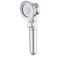 【Limited edition】 YANGS ปรับได้พร้อมสวิตช์ SPA Water PressurePressurized Water Saving Bath Spray Nozzle Filter Shower