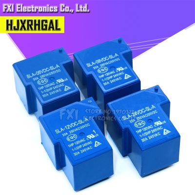 SLA-05รีเลย์2ชิ้น09 24 12VDC-SL-A 4พิน5V 9V 24V 12V SLA-09VDC-SL-A SLA-05VDC-SL-A คุณภาพสูง SLA-12VDC-SL-A 5PIN วงจรรวม