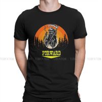 Forward Observations Group Retro Sunset Skull T Shirt Men Ofertas Loose Crewneck Tshirt Cotton Casual Homme