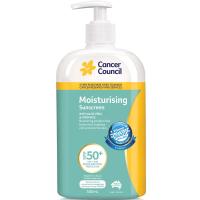 Cancer Council Ultra Sunscreen Moisturising SPF50+ UVA/UVB แคนเซอร์ เคาน์ซิล โลชั่นกันแดด มอยส์เจอร์ (Australia Imported) 500ml.