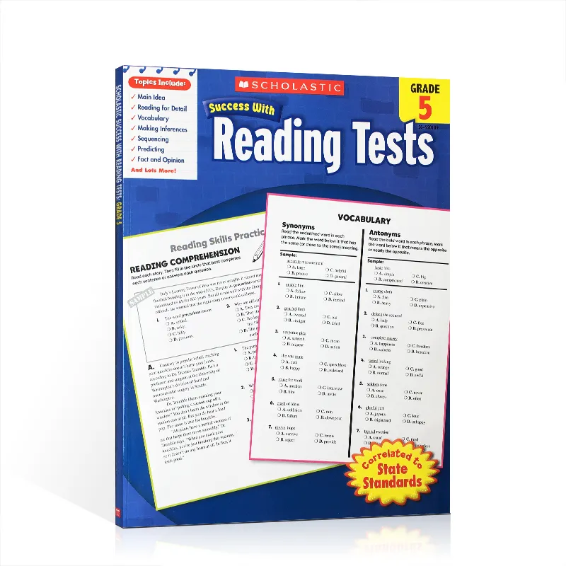 Success　Tests　homework　with　Lazada　Reading　test　Grade　and　English　reading　tutoring　PH　milumilu　Scholastic