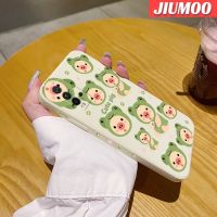 JIUMOO เคสสำหรับ Xiaomi MI Redmi 9T Redmi 9 Power เคสโทรศัพท์ลายหมูนิ่มแบบดั้งเดิมลายขอบซิลิโคนนิ่มลายการ์ตูนน่ารักๆเคสป้องกันเลนส์กล้องถ่ายรูปเคสฝาหลังกรอบกันกระแทก