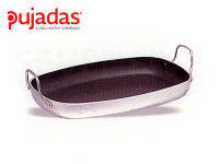 PUJADAS กระทะ non-stick ทรงสี่เหลี่ยมผืนผ้า 38X26 CM มีด้ามจับ PUJ1-126.038