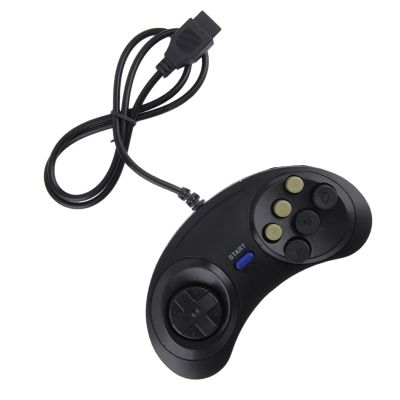 【DT】hot！ MD2 Mega Drive Accessories Classic 6 Buttons Handle Game Controller GamePad JoyStick Joypad