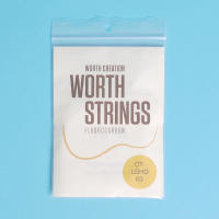 Worth CT-LGHD Clear Ukulele Strings - Double Pack Tenor สายอูคูเลเล่ ยี่ห้อเวิร์ท ซีที เทนเนอร์ สีใส