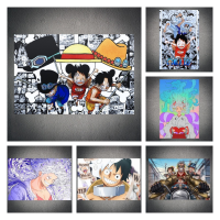 Monkey D. Luffy ONE PIECE Anime Canvas Poster - Japanese Wall Art For Boys Room And Home Decor