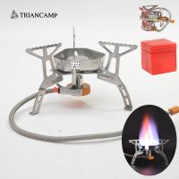 New Camping Gas burner Wind Proof Gas Stove Outdoor Strong Fire Stove Heater Portable Folding Ultralight Picnic Cooker stove