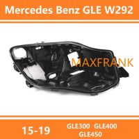 FOR  Mercedes Benz GLE W292 2015-2019 GLE300 GLE400 GLE450  LAMP BODY HEADLAMP BACK SHELL HEAD LAMP  LIGHT BACK COVER TAIL SHELL  BLACK COVER HEADLIGHT  REAR HOUSING ฝาครอบไฟท้ายสําหรับ  เปลือกหลัง ฐานรองนั่ง