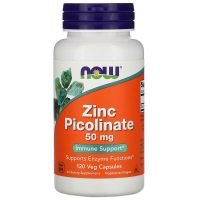 NEW [แท้100%] พร้อมส่งNow Foods, Zinc Picolinate 50 mg,120 Veg Capsules  นำเข้าจากUSA (Exp: 2026) By 17Hyu