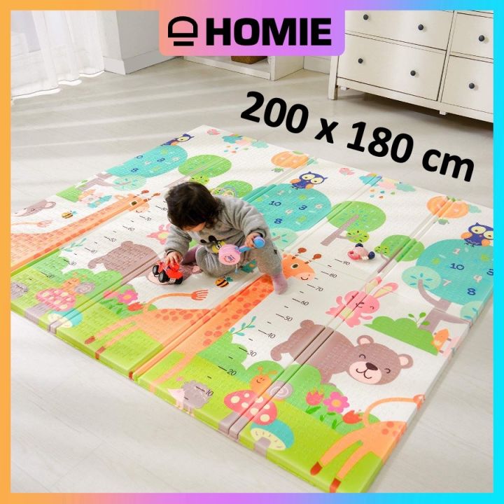 gans Zoeken Conjugeren 200x180CM XPE Baby Play Mat Crawling Pad Large Foldable Kid Carpet Playmat  | Lazada