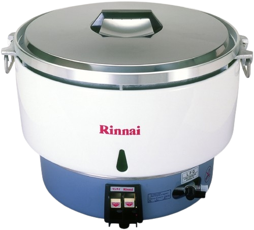 rinnai-รินไน-ของแท้-หม้อหุงข้าว-หม้อระบบแก๊ส-ขนาด10ลิตร-ยี่ห้อ-rinnai-รุ่น-rr-55a-rr55a-มีอะไหล่ทุกชิ้น