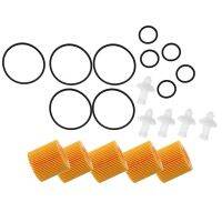 5 Pcs Oil Filter Set 04152-YZZA6 for Prius Im Xd