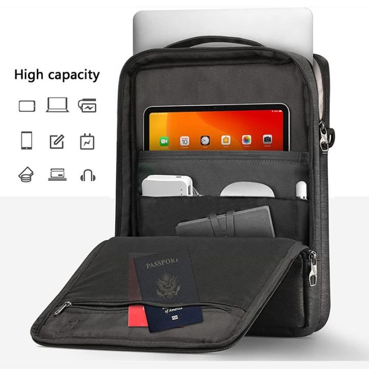 เคสแท็บเล็ตพีซีกระเป๋าเอกสารสำหรับ-macbook-โน้ตบุ๊คกันน้ำกระเป๋าแล็ปท็อป-ipad-surface-air-pro-4-5-6-7-8กาแลคซี่แท๊ป-s8-s7