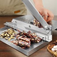 ▨◈▥ Frozen Meat Slicer Bone Cutting Machine Minced Lamb Bone Meat Cutter Chicken Duck Fish Ribs Lamb Cutting Kitchen Knife Tool