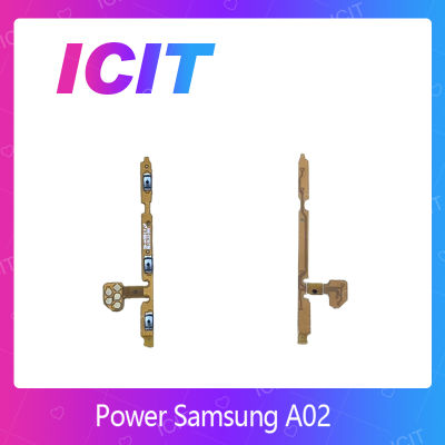 Samsung A02 อะไหล่แพรสวิตช์ ปิดเปิด Power on-off แพรปิดเปิดเครื่องพร้อมเพิ่ม-ลดเสียง(ได้1ชิ้นค่ะ) คุณภาพดี อะไหล่มือถือ ICIT 2020""