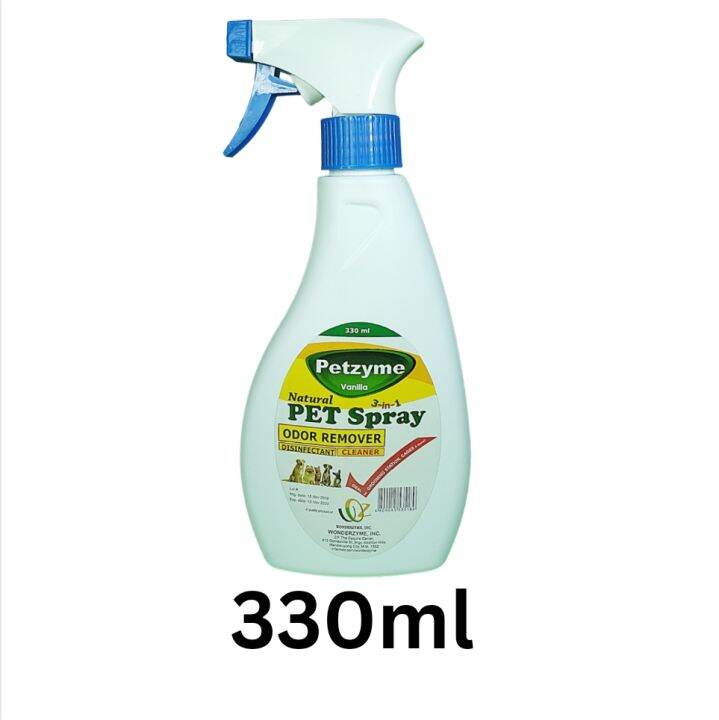 Petzyme Vanila Natural Pet Spray Odor Remover 330ml Lazada PH
