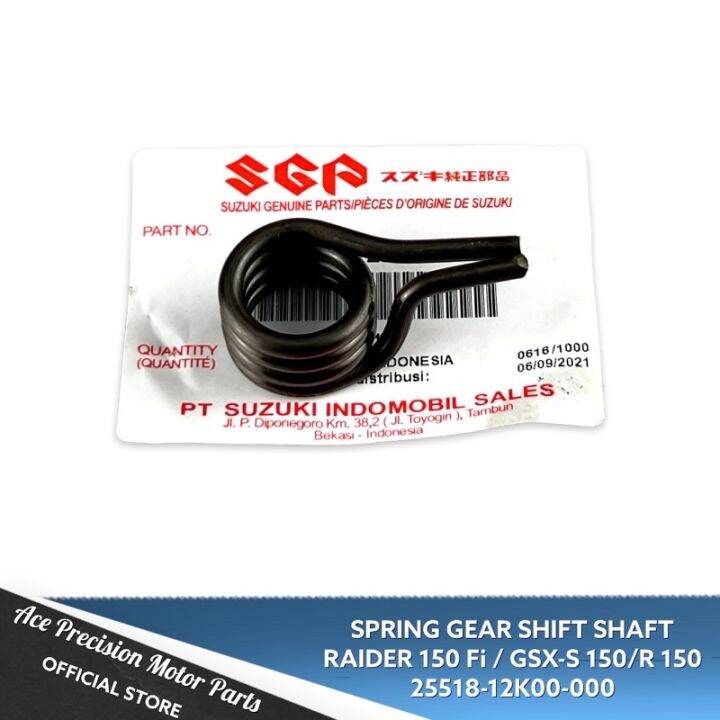 SGP SPRING GEAR SHIFT SHAFT (RETURN SPRING) RAIDER 150 Fi/ GsX-R150 ...
