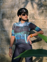 Cycling Jersey - LOGIN Earth Glitch Collection - NOAH Womens