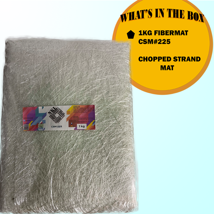 NKLCHEM Eglass Chopped Strand Mat. Fibermat for Polyester Resin ( Pack