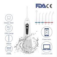 ZZOOI Oral Irrigator Household Dental Cleaner Portable Dental Floss for Removing Calculus Ultrasonic Dental Cleaner Water Flosser