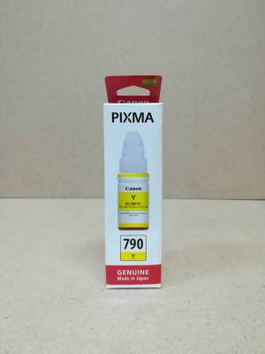 หมึกเติม Canon Bottle 790 yellow ของแท้ 100% สำหรับ Printer G1000 G2000 G3000 G4000 G1010 G2010 G3010 G4010