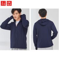 (พร้อมส่ง) Uniqlo เสื้อกันยูวี UPF50+ เสื้อกันแดด เสื้อแขนยาวมีหมวก เสื้อกันUV ระบายอากาศได้ดี เสื้อกันแดดผญ เสื้อกันแดดผช