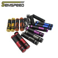 SEMSPEED รถจักรยานยนต์กันลื่นขนาด22มม. 7/8จุกแฮนด์ปลั๊กแท่งจับชุดสำหรับฮอนด้า ADV150 2018 2019 2020