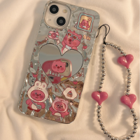 เคสไอโฟนน่ารัก การ์ตูนบีเวอร์ทับทิมเหมาะสำหรับเคสโทรศัพท์มือถือ Apple 14 iPhone 13 ใหม่ 13promax soft 12 หญิง 11