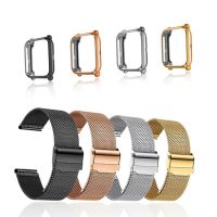 Amazfit Strap For Amazfit Bip S U Lite GTS 3 2 Mini Band With Case Metal 20mm Bracelet Screen Protector For watchband Accessory Cables