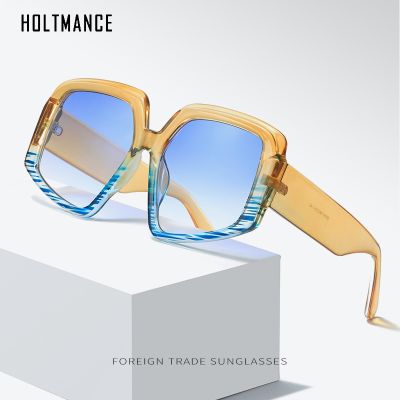 Fashion Jelly Sunglasses for Women Simple Irregular Square Shaped Sun Glasses Luxury Brands Design Photochromic Female Glasses
