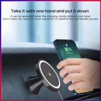 Magnetic Wireless Car Mount Charger 15W Fast Charging Car Phone Holder Universal Mobile Phone Wireless Chargers For Car