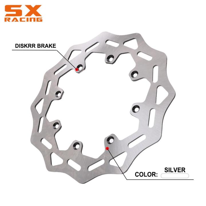 รถจักรยานยนต์ดิสก์เบรกโรเตอร์สำหรับคาวาซากิ-kx125-kx250-kx500-kx-125-250-500-1985-1988-kdx200-kdx-200-1986-1992