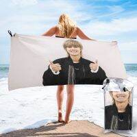 Kim Hyun Joong 1696ผ้าขนหนูชายหาดขนาดใหญ่ผ้าขนหนูอาบน้ำท่อง Beachwear ผ้าขนหนู Poncho เสื้อคลุมอาบน้ำชายหาดผ้าขนหนูชายหาดกลม